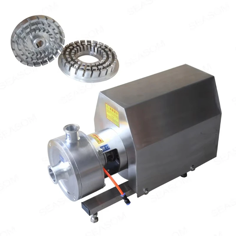 

Inline High Shear Rotor Stator Liquid Powder Homogenizer Mixer for Plastics Automatic Motor Milling Additional