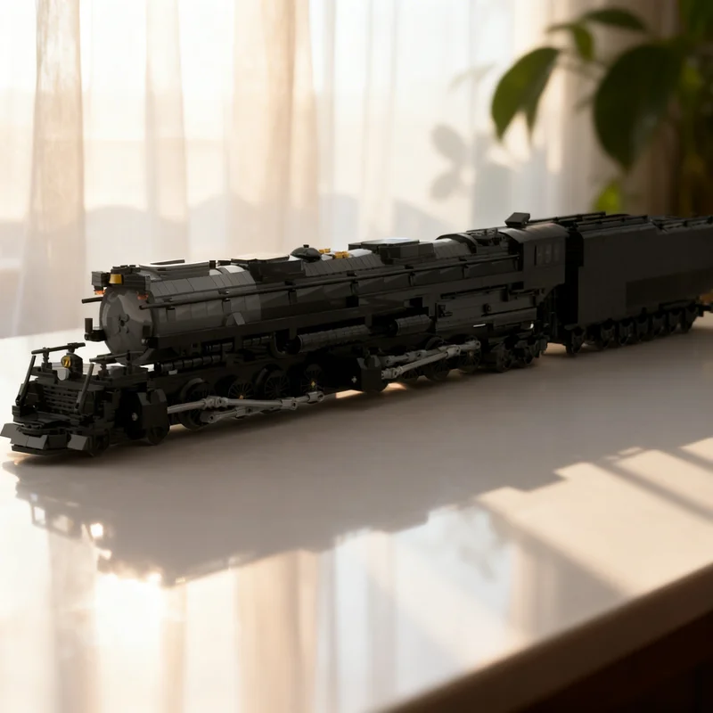 

2109pcs MOC Union Pacific Big Boy 1 48 Scale Parts Only Train Model Building Blocks Toy Gift Creative Display Collectible Desk