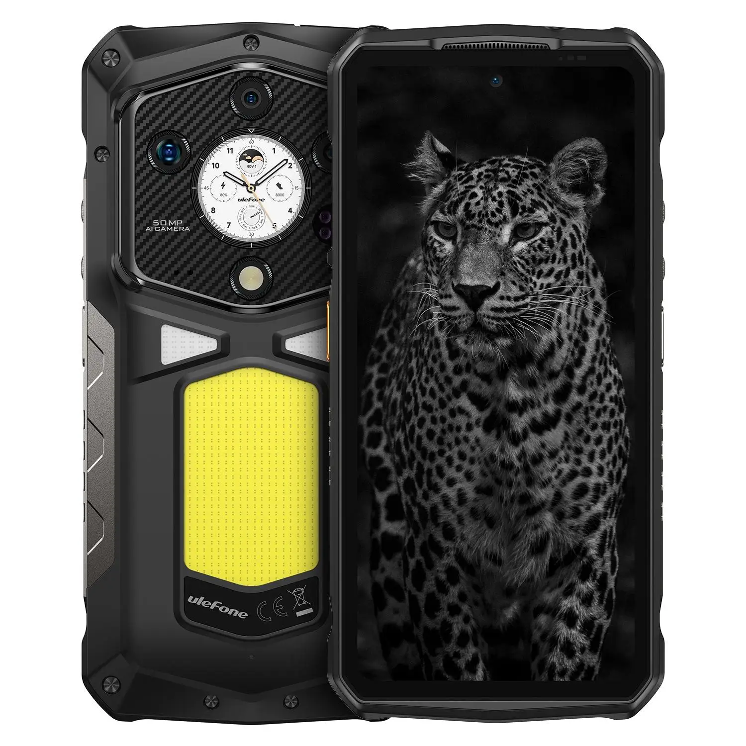 Прочный телефон Ulefone Armor 29 Ultra 5G, Android 15, 16 ГБ + 1 ТБ, MTK 9300 + 21200 мАч, 120 Вт, флэш-зарядка, двойной экран