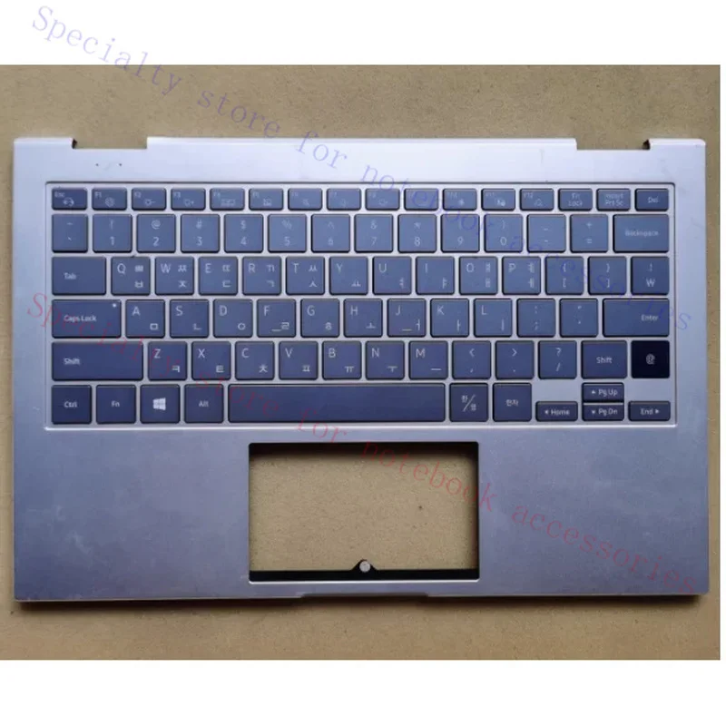 90% New laptop palmrest cover with keyboard for samsung NP730QCJ NT730QDA US/Korean