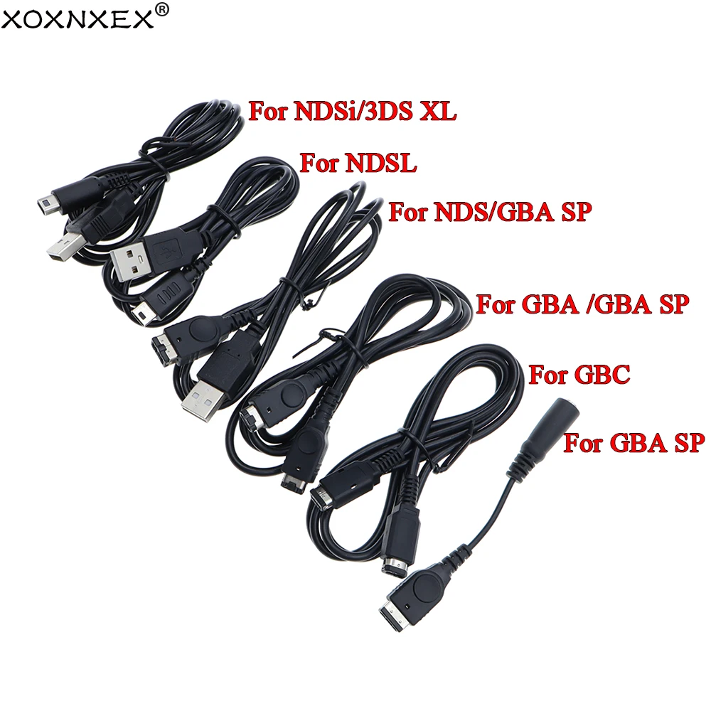 1PCS USB 데이터 충전기 DS Lite 용 전원 케이블 코드 충전 NDSi 3DS 용 DSL NDSL New 3DS XL LL NDS GBA SP