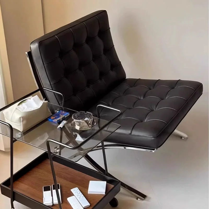 Divano singolo Sedia Soggiorno Camera da letto Designer Divano pigro Sedia Rete Piccolo divano Sedia con schienale Mobili, Sedile per il tempo libero