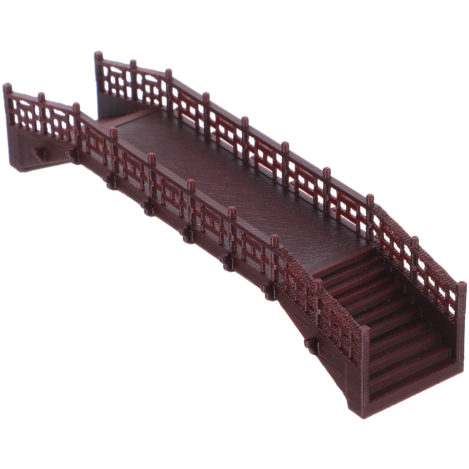 

Miniature Bridge Chinese Style Plastic Arch Bridge Ornament for Micro Landscape Fairy Garden Aquarium Bonsai Decoration
