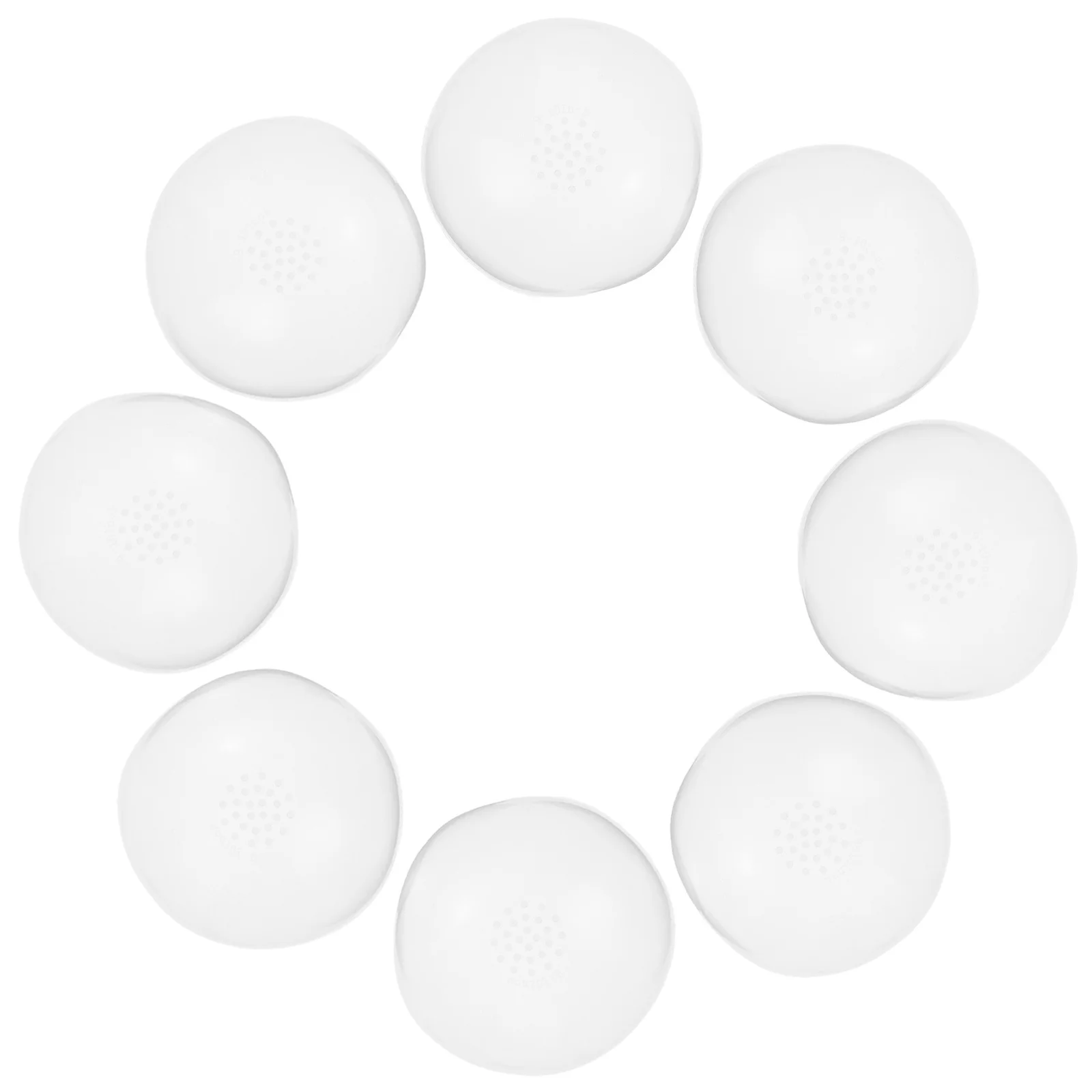 

8Pcs Silicone Cap High Elasticity Anti-Slip Hair Wigs Cover for 22-24cm Head Styling and Protection Bjd Silicone Head Cap