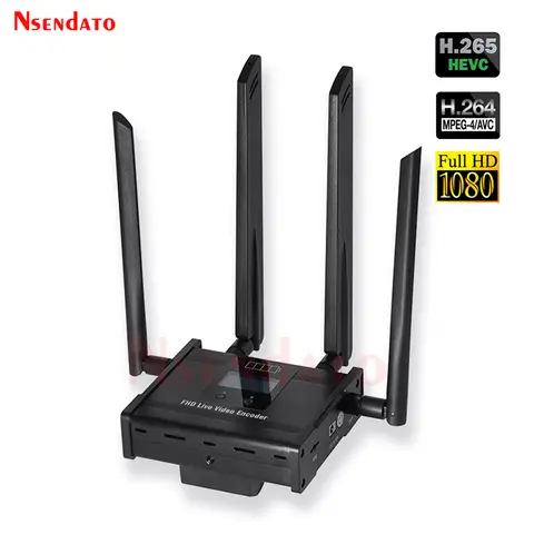 4G LTE H.265 RTMP HDMI Video Capture Card Grabber Encoder Recorder For Low Lantency Live streaming Transmitter Ip Broadcast