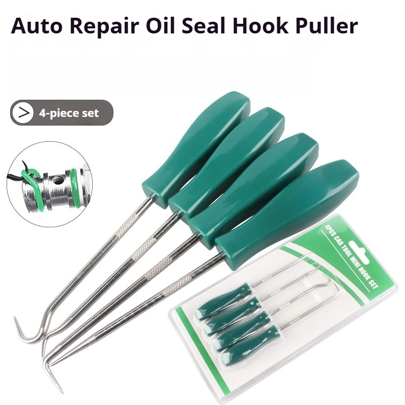 

Лидер продаж, 4 шт., 135 мм, набор отверток для сальника автомобиля, уплотнительное кольцо, съемник прокладок, съемник крючков, инструменты для ремонта автомобиля
