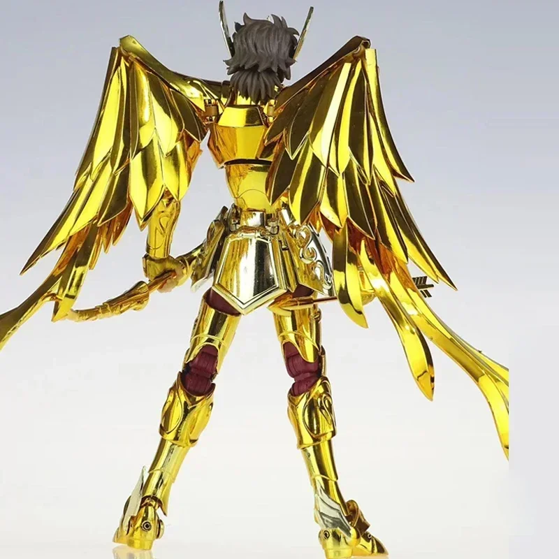 W magazynie CS Model Saint Seiya Myth Cloth EX 2.0 Sagittarius Aiolos 24K/OCE Gold Knights of Zodiac Metal Armor Figurka akcji Prezent