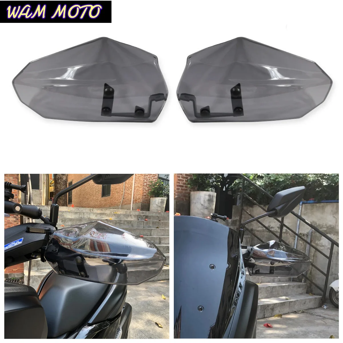 Motorcycle Handguard Hand Shield Protector For Yamaha Nmax N-max 125 155 2020-2024