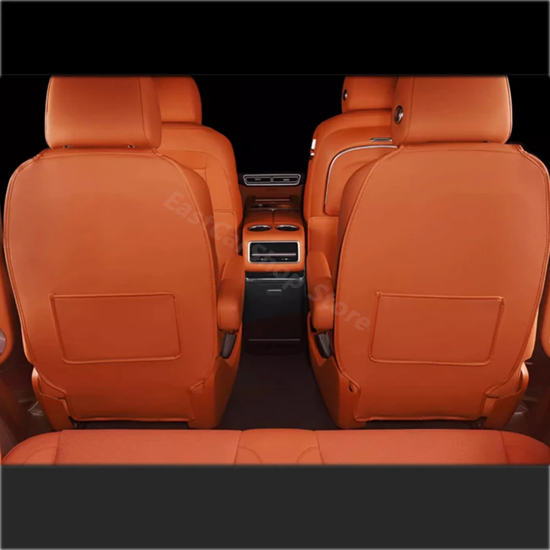 For LEADING IDEAL LiXiang L8 L9 2023 Car Third Rows Rear Seat Anti-Kick Pad Rear Seats Cover Protective Pad Mat Accessories