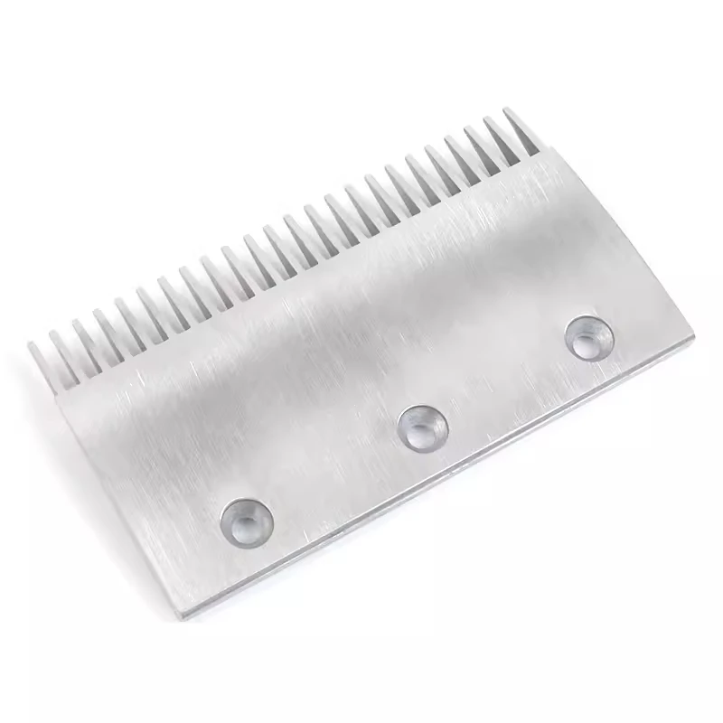 5pcs/lot Escalator Parts 24 Teeth Combing Plate 3 Pole Aluminum Alloy THYSSEN9011 Elevator Lift Parts Accessories