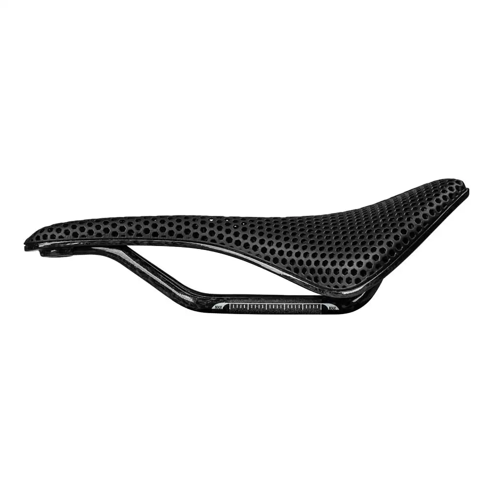 Lead foot 3D Printed Carbon Bicycle Saddle Road/MTB Bike Super Light Racing Saddles Seat Hollow Comfortable Breathable