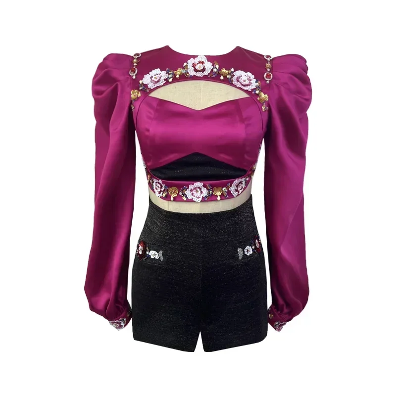 

Women Group Jazz Dance Costume Hip Hop Clothing Adults Kpop Dancer Singer Outfit Nightclub Stage Performance Wear DWY8998