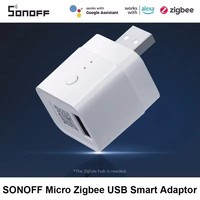 SONOFF ZBMicro Zigbee USB Smart Adaptor 36W EWeLink App Remote Control Works With SONOFF IHost SONOFF NSPanel Pro, ZB Bridge Pro