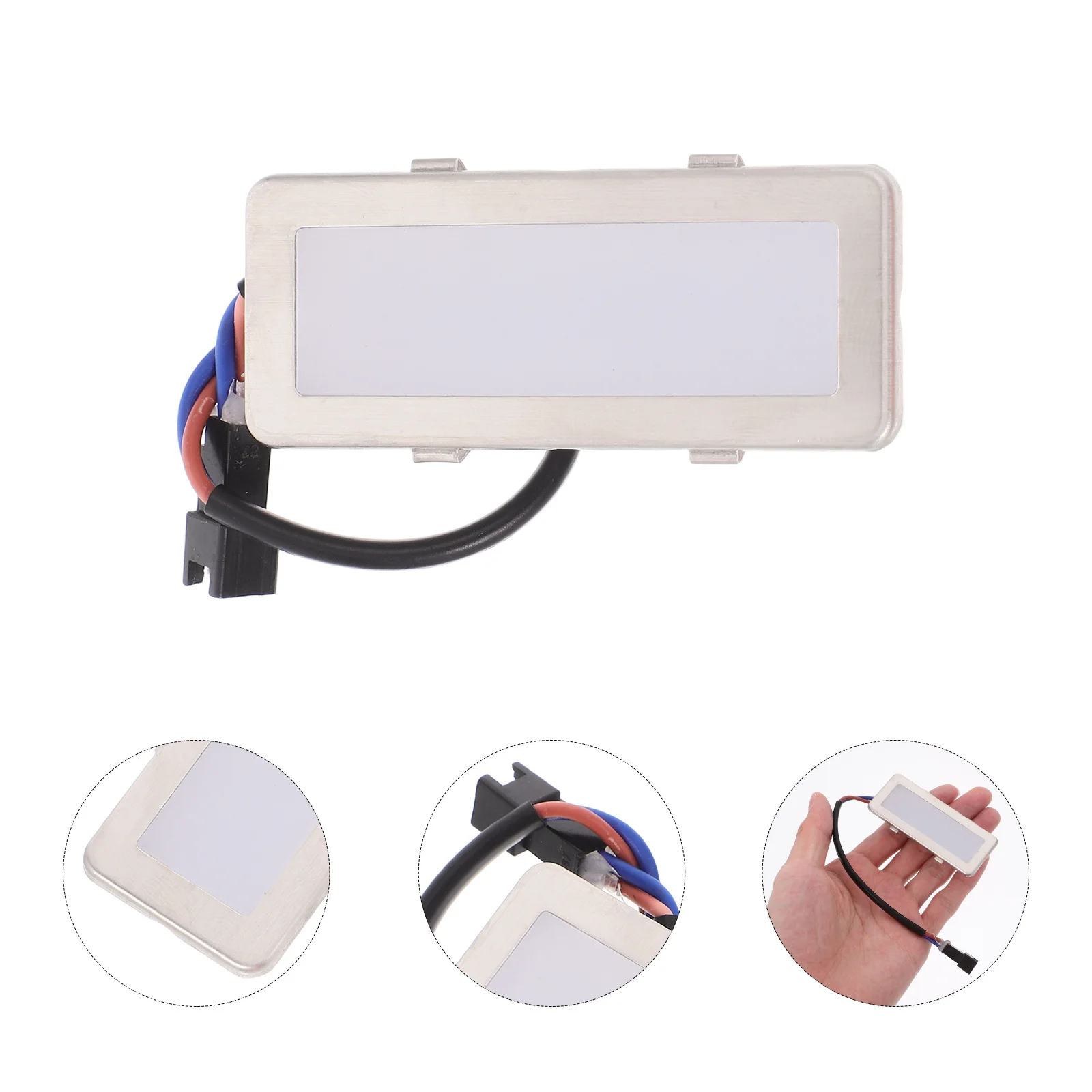 

Led Range Hood Light Bulbs 12V Rectangle Cooker Hood Lamp High Brightness Kitchen Lighting Replacement For Stove Oven