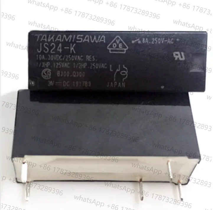 100%NEW relay 5PCS  JS24-K 24VDC   JS12-K 12VDC   JS5-K 5V  JS12 K 12V  JS24 K   JS5 K  JS5K  JS12K  JS24K 5PIN  8A Power relay