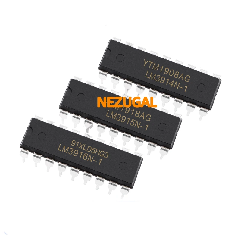 5PCS LM3914N-1 LM3915N-1 LM3916N-1 DIP LM3914N LM3915N LM3916N DIP-18 LM3914 LM3915 LM3916 DIP18