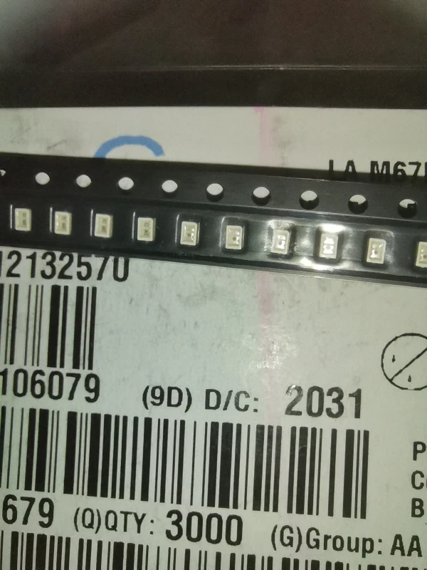 

50Pcs/LAM67F SMD 0805/2214 Ceramic Highlight Amber Red Light Automotive LED Light Beads