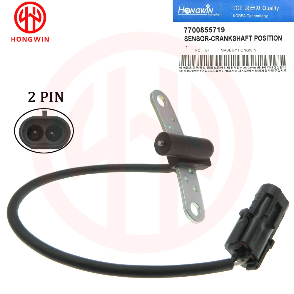 Nuevo Sensor de posición de cigüeñal para Renault 19 21 Clio Megane Express 7700728638 7700747548 7700855719 7700739793 7700859831