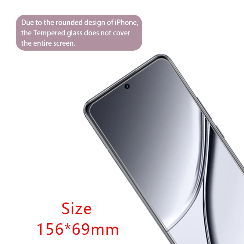 واقي شاشة لهاتف Realme GT5 من الزجاج المقسى الواقي على Real Met5 GT 5 فيلم Glas Realmi Reali reame relme ralme Real me mi #3