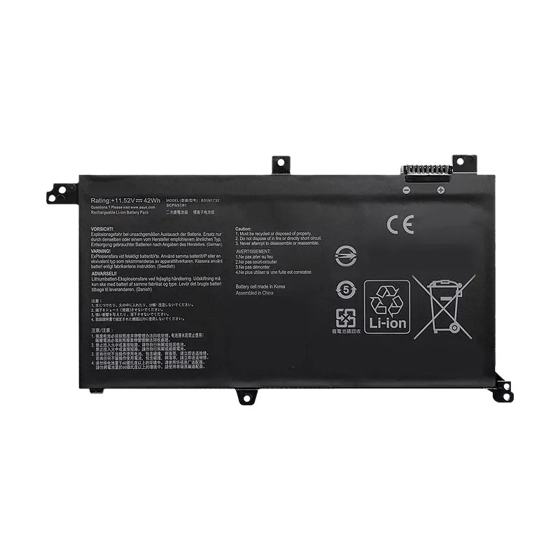 In Stock New B31N1732 42Wh 11.52V Laptop Batteries for ASUS VivoBook S4300F S4300U X571GT X571LH  X430UA X430UF X430UN X430FA