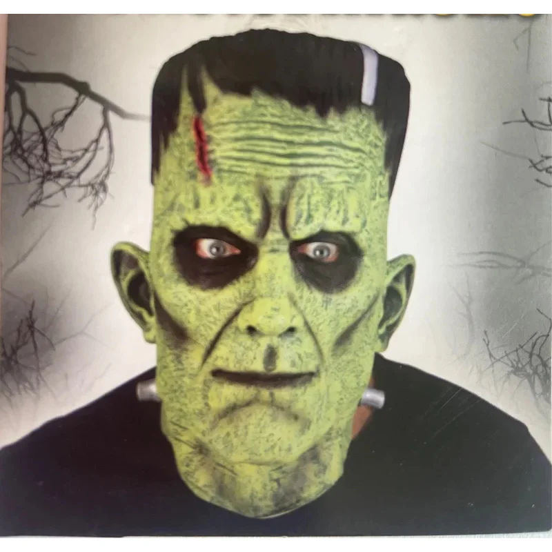 

Horror El Doctor Frankenstein Latex Masks Cosplay Halloween Carnival Masquerade Scary Helmet Party Costumes Props Supplies