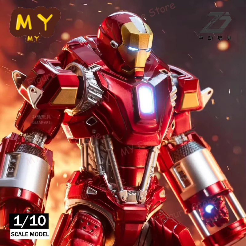 

Original ZD Toys Iron Man Action Figure Ironman MK35 Studios Infinity Saga Iron Man Mark 35 Model Toy Kid Boy Gift