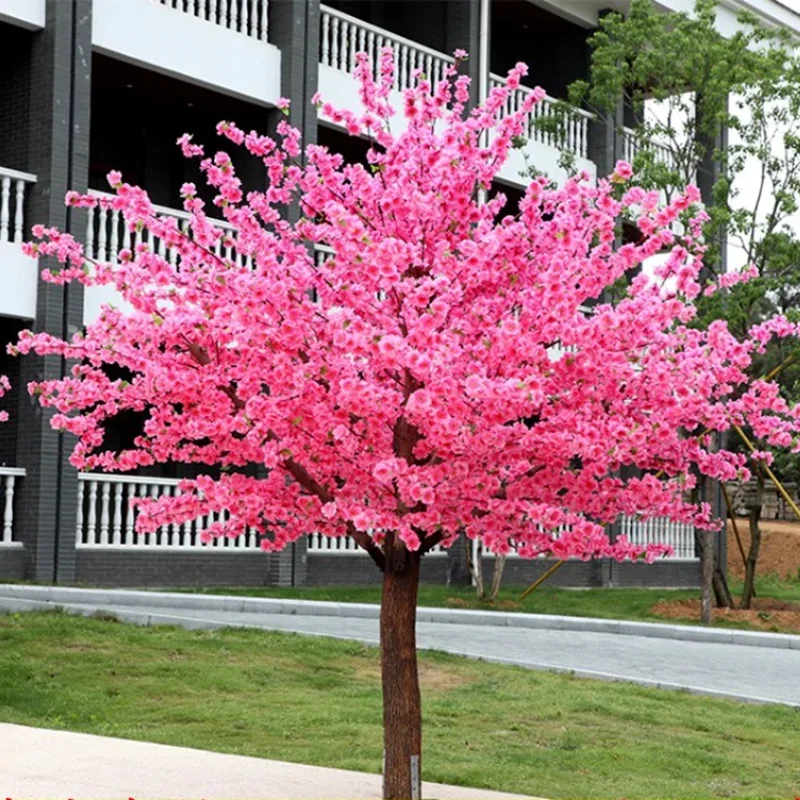 

Artificial Cherry Blossom Tree, Large Fake Tree, Peach Blossom Tree, Wedding, Outdoor Garden, Hotel, Christmas, Home Decoration