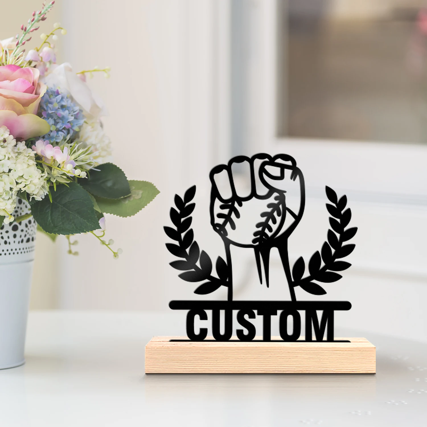 Desktop Laser Engraver - 1pc Customizable Metal Desktop Ornaments Custom