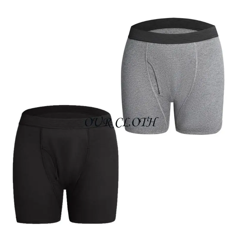 Men Incontinence Underwear Leakproof Underwear for Bladder Leakage Y1AC