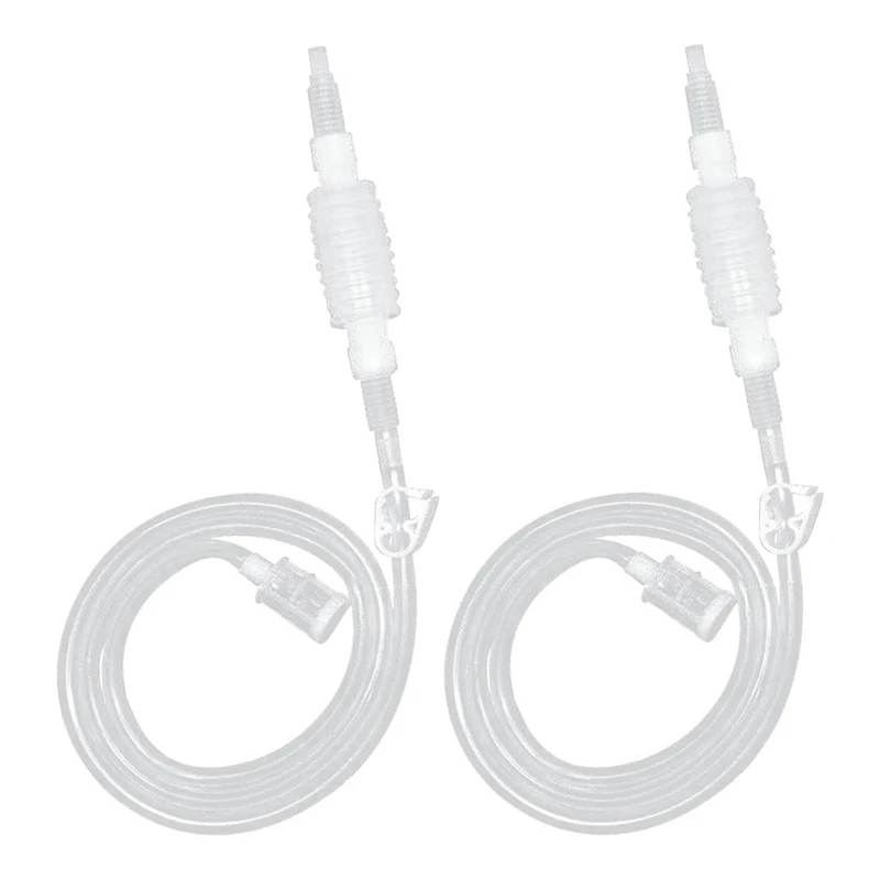 2PCS Siphon ท่อท่อ,โฮมเมดไวน์หลอดกรอง,ไวน์และเบียร์ Dispensing อุปกรณ์, 2.5M อัพเกรดหลอดซิลิโคนทนทาน
