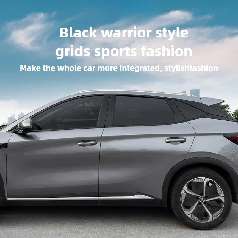 

AEBY для BYD Atto 3 Smart Driving Edition 2022-25, наклейка на окно автомобиля, наклейка на талию, черная линия, декоративные аксессуары