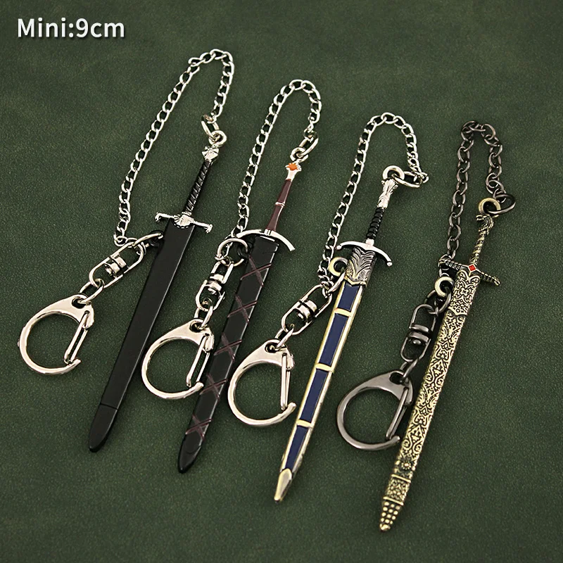 Valyrian Catspaw Dagger Keychain, Longclaw Sword Toy Game, Peripharrate of Thrones, Metal Cold Weapon Model, Craft Boy Ornament, 9cm