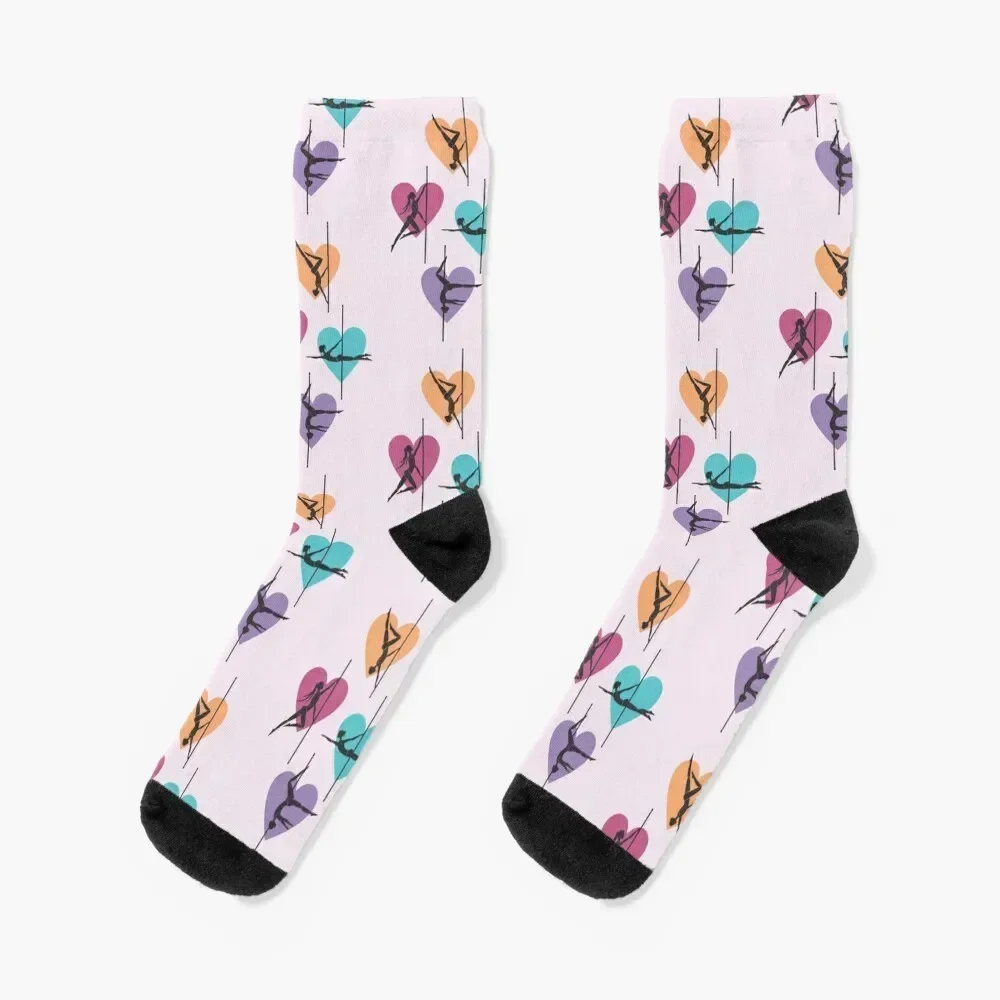 

Pole Dance Socks with print fashionable Hiking boots christmas gift Socks For Women Men's
