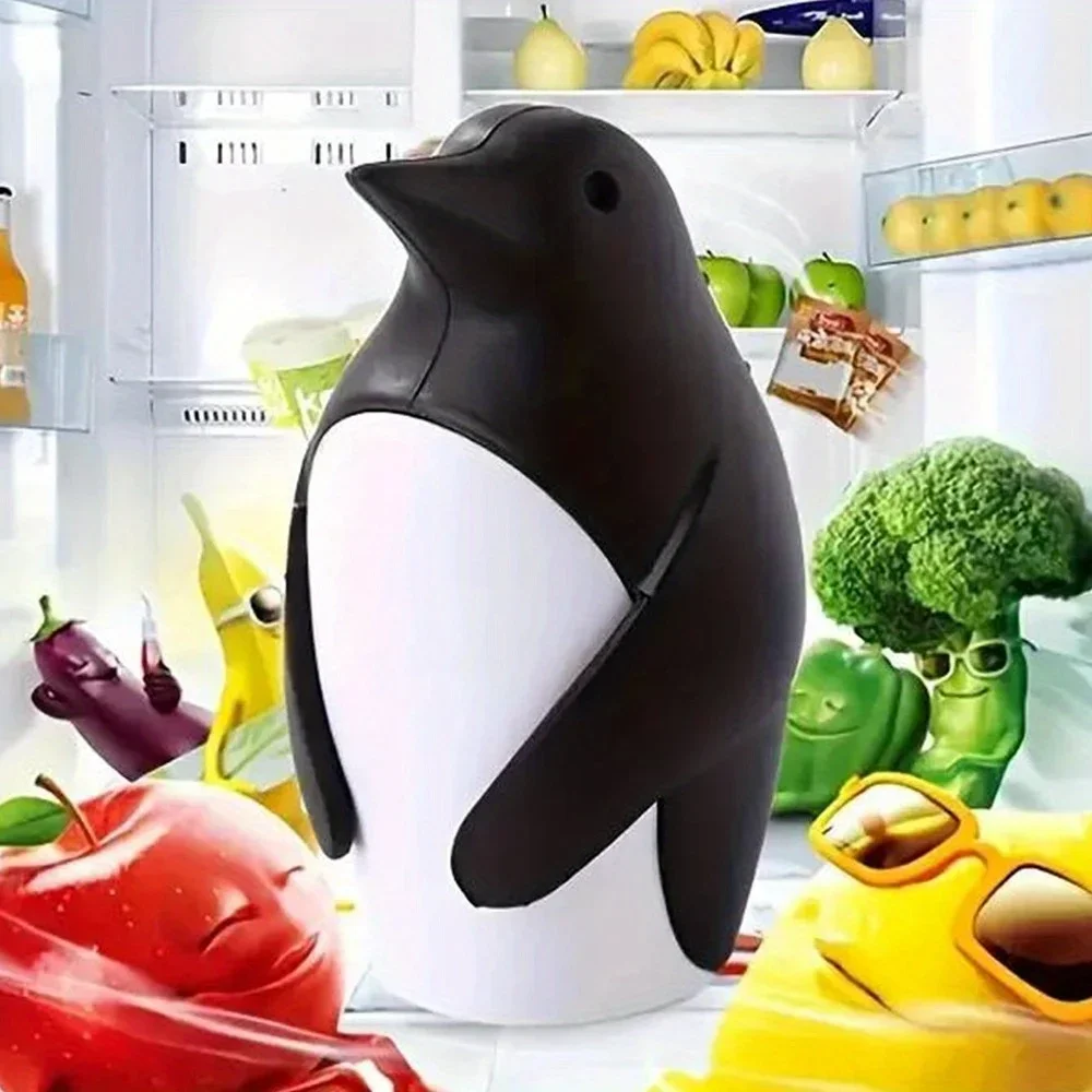 1PC Penguin shape Refrigerator Soda Box Kitchen Air Purifier Keeping Fresh Deodorant Box Kitchen Tools