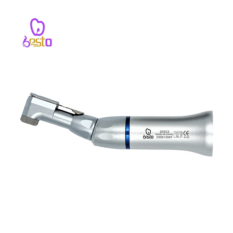 den tal 1:1 Wrench Type Contra Angle Low Speed Handpieces E-Type Exernal Sprays Key Chuck Detachable Non-LED Dentist Instrument