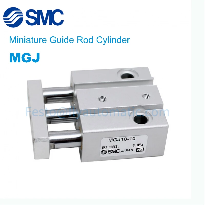 SMC MGJ Miniature Guide Rod Cylinder MGJ6-5 MGJ6-10-15 MGJ10-5-10-20-F8N