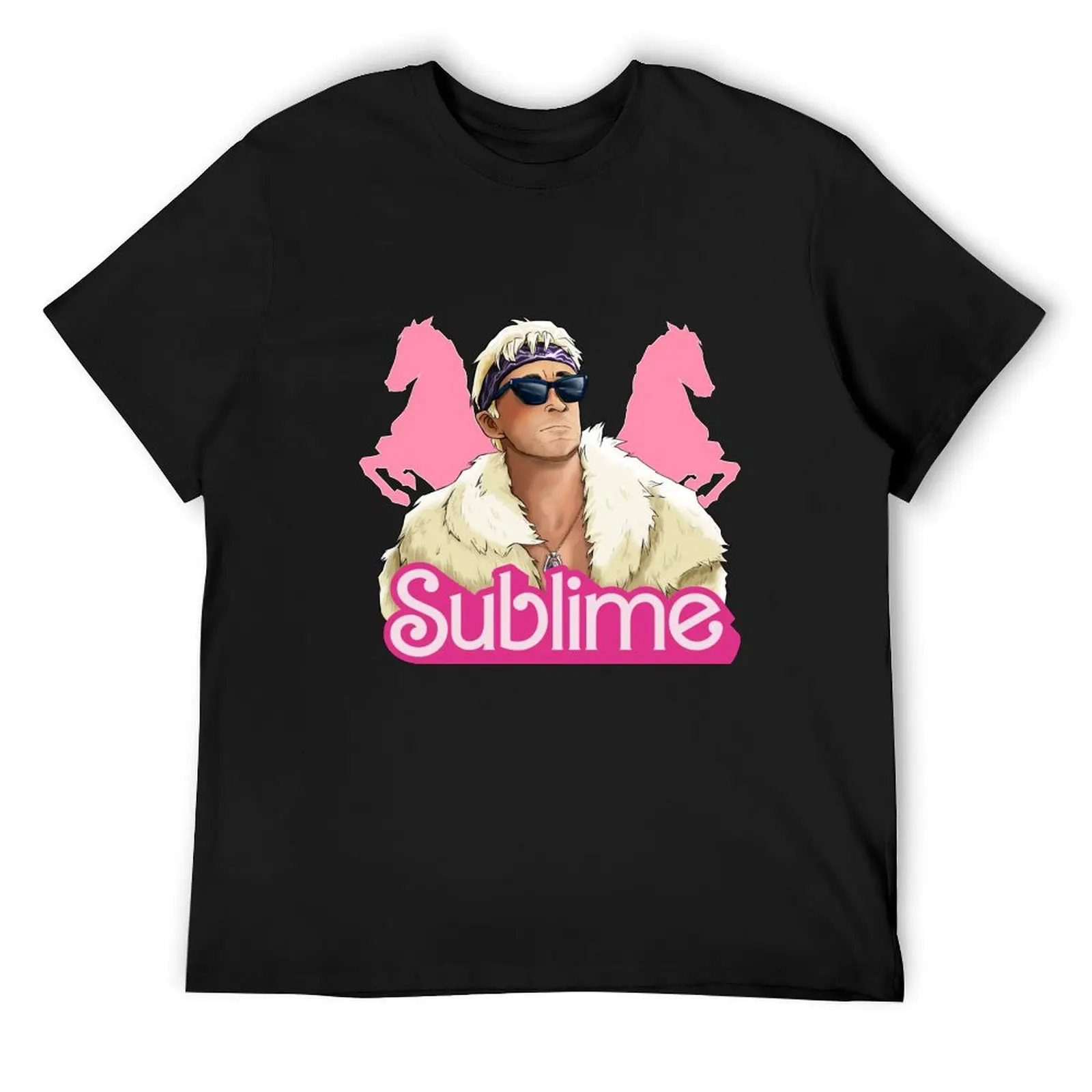 

SUBLIME - Horse Edition T-Shirt cute clothes anime t shirts oversized t shirt summer top Men's clothing