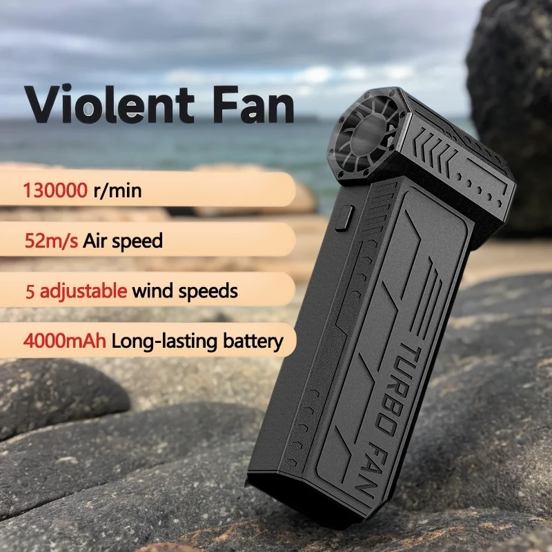 

T3 130000RPM Violent Fan 5 Speed Adjustments Motor 52M/S Wind Speed For Industrial Dust Blowing Rechargeable Air Duster ﻿