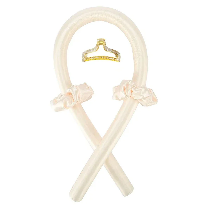 Heatless curling rod headband lazy curler set soft spiral sleeping no heat shiny hair styling accessory image 6