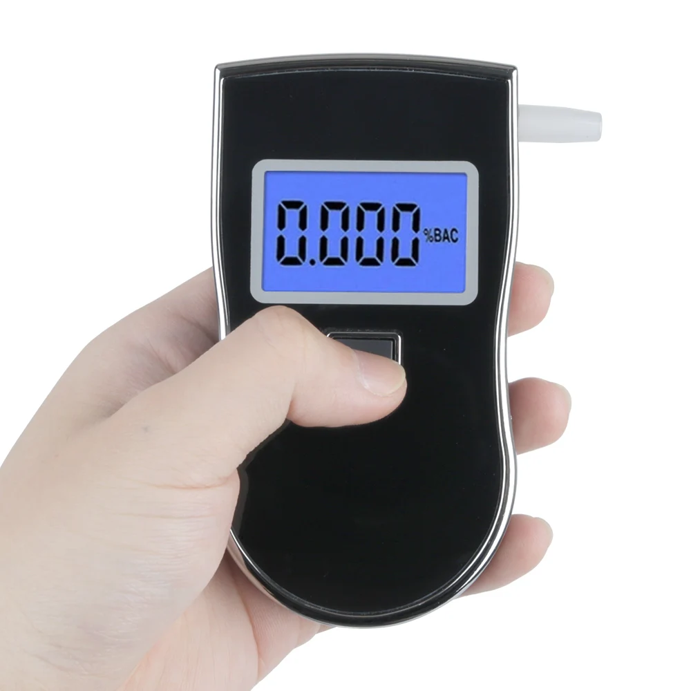 LCD-scherm Draagbare Dronken Rijden Analyzer Digitale Adem Alcohol Tester Alcohol Meter Wijn Alcohol Test Auto Blaastest