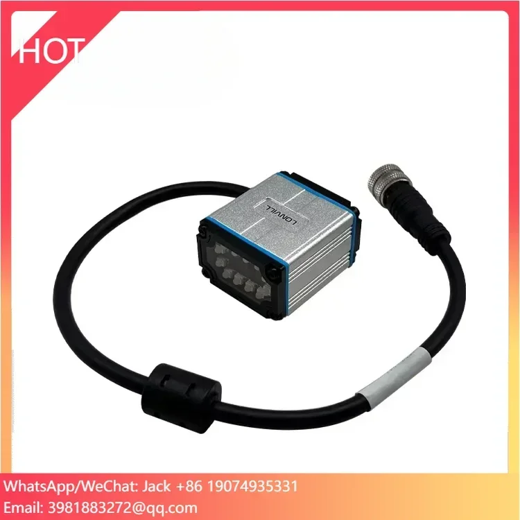 LONVILL Customized Data Matrix Reader POE Industrial IP65 Fixed Mount Barcode Scanner,conveyor Belt Scanner For Sale