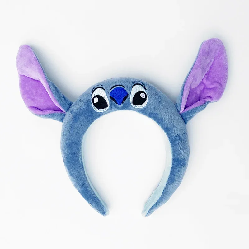 Disney Cartoon Hair Band Stitch Headband Hair Cover Card Wash Makeup Headdress