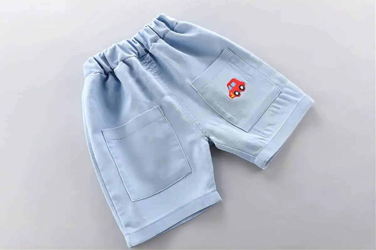 Polo per neonati di alta qualità + bei pantaloncini di jeans Set da 2 pezzi per bambini vestiti per ragazze abiti estivi