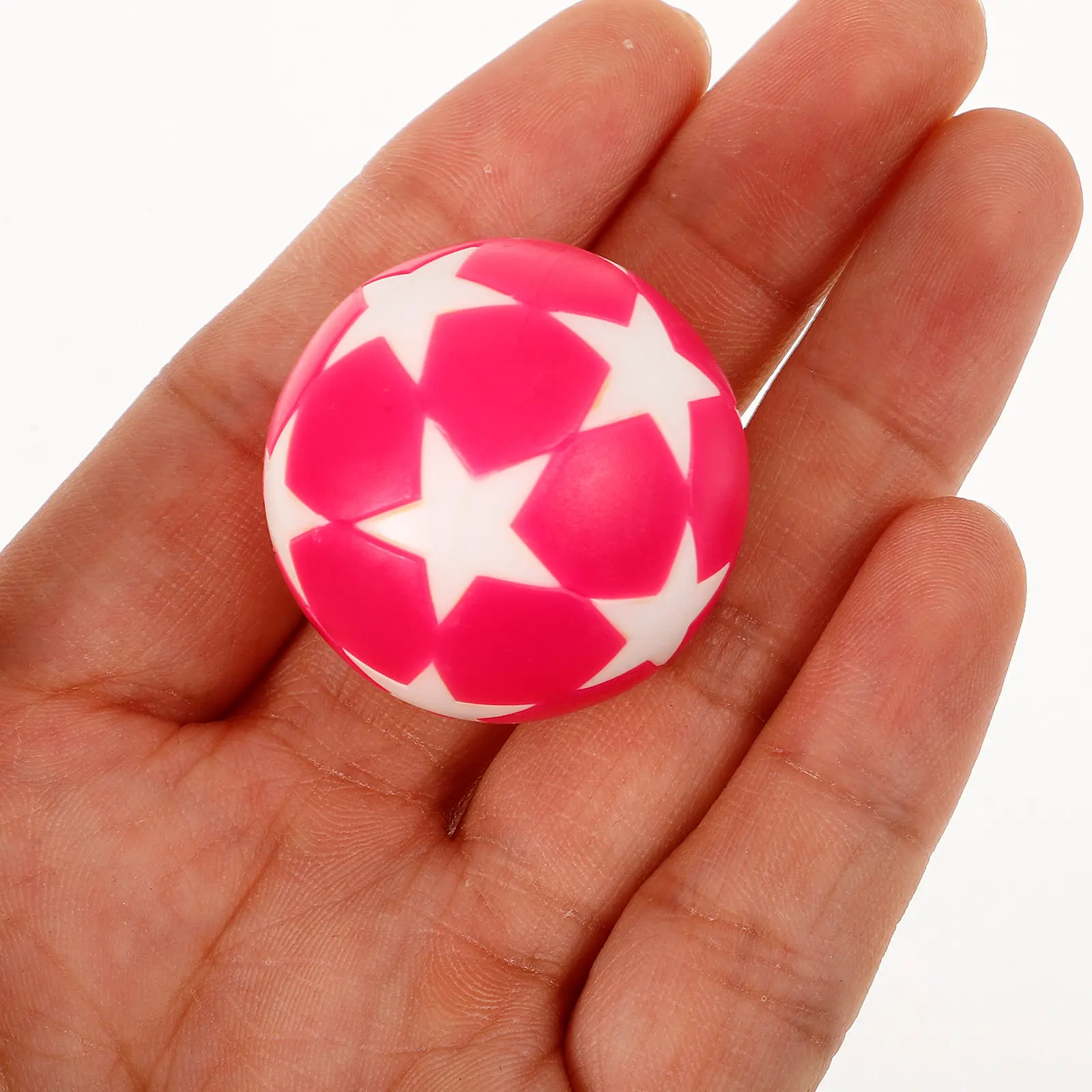 

10Pcs Table Soccer Balls Foosball Ball Replacement Mini Resin Football Balls for Desktop Football Game Accessories