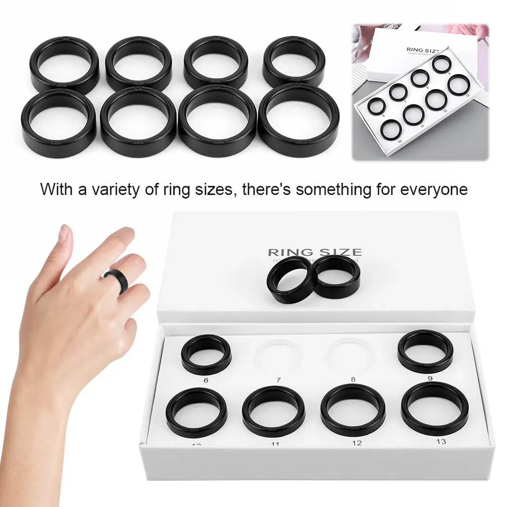 

Smart Ring Sizing Kit Size Before You Buy The Smart Ring Includes 8 Sample Ring Sizes Find The Perfect Ring Size Sizes 6 To 13