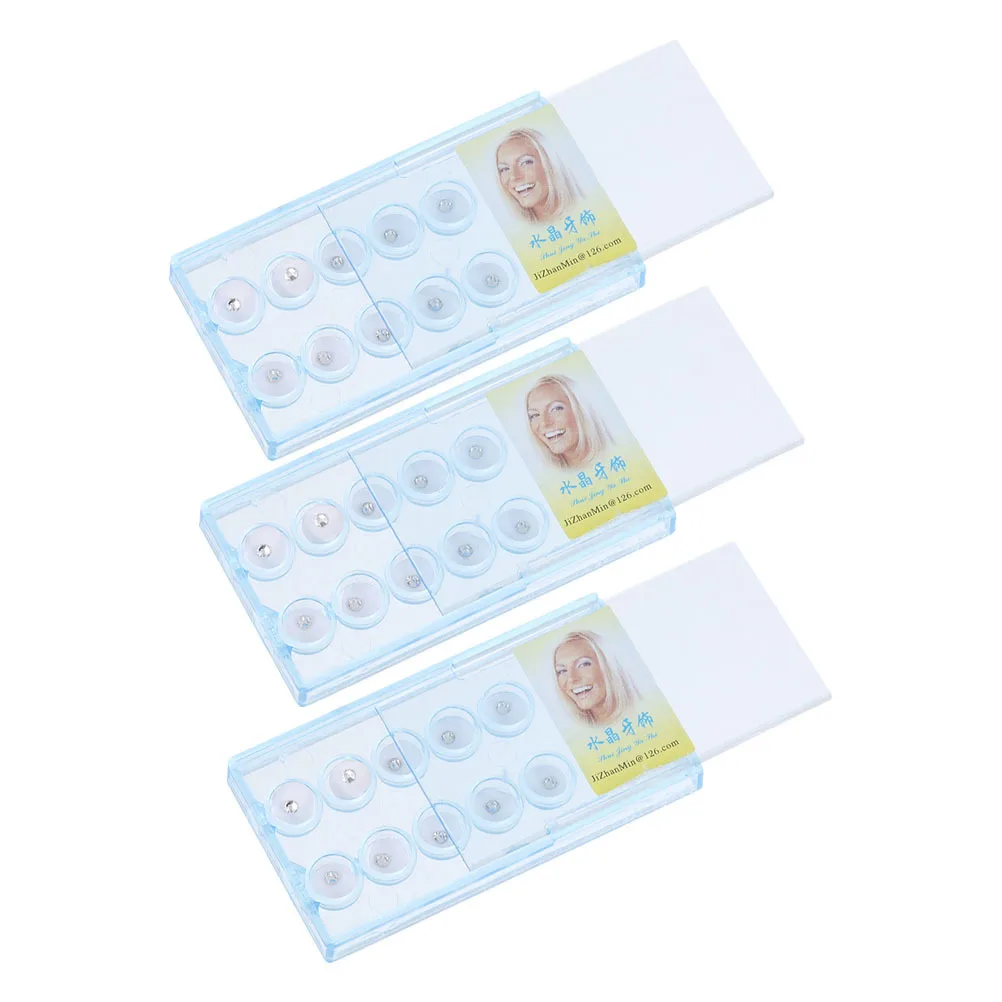 30 個歯科クリスタル光沢のある歯の装飾クリエイティブ歯ジュエリー DIY 装飾アクセサリー歯科クリスタル歯ジュエリー装飾