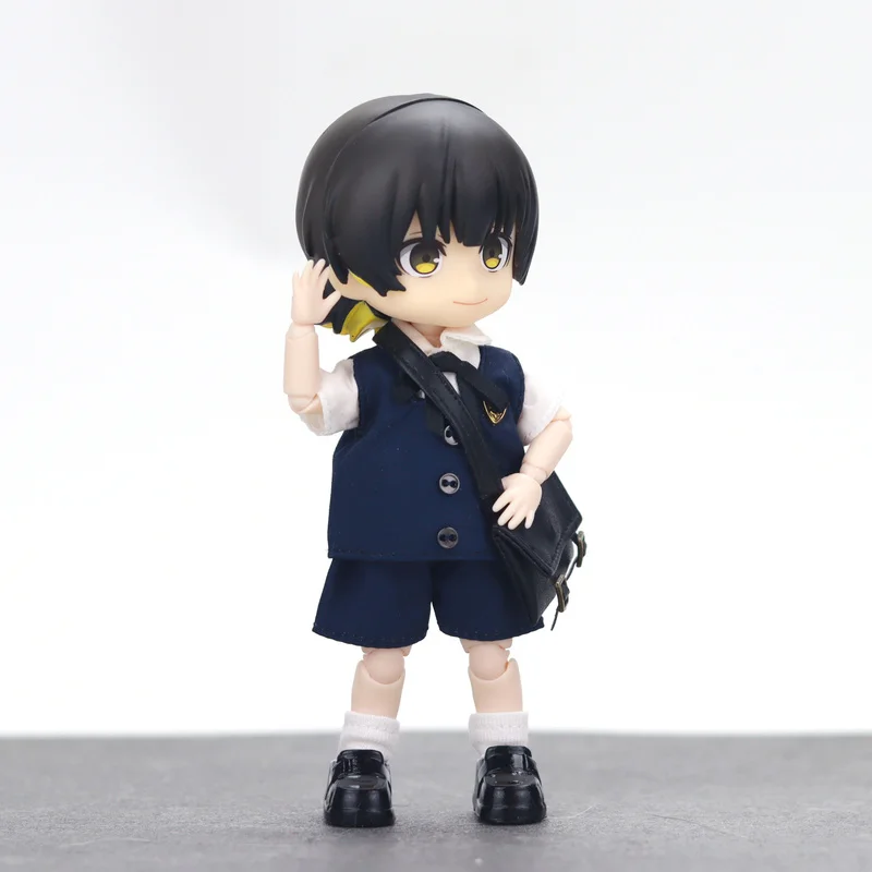 Blue Lock Anime Figuur Bachira Meguru Schooluniform Serie Bjd Ob11 Action Figure Pop Desktop Collectibles Verjaardagscadeautjes