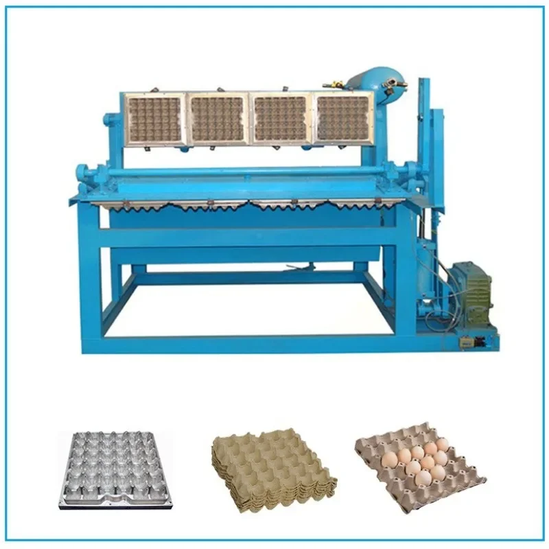 Egg tray production equipment, waste paper forming machine, egg tray processing equipment