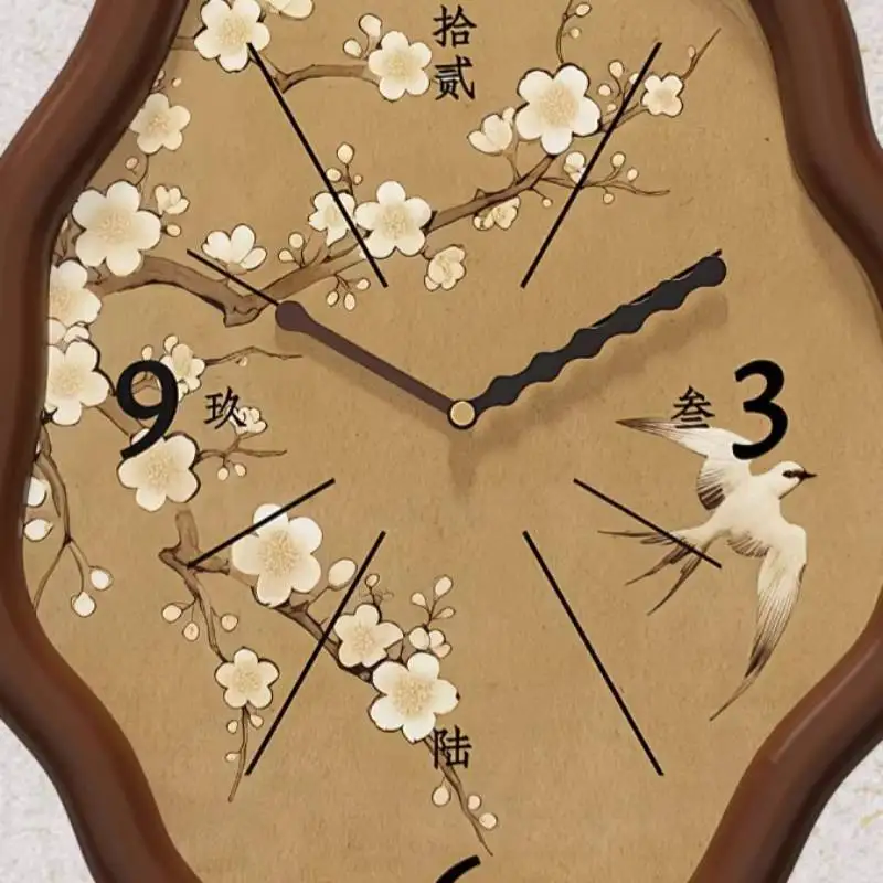 Silent Design Wall Clock Pendulum Light Nordic Bedroom Luxury Wall Clock Living Room Modern Reloj De Pared Home Decor Items 4