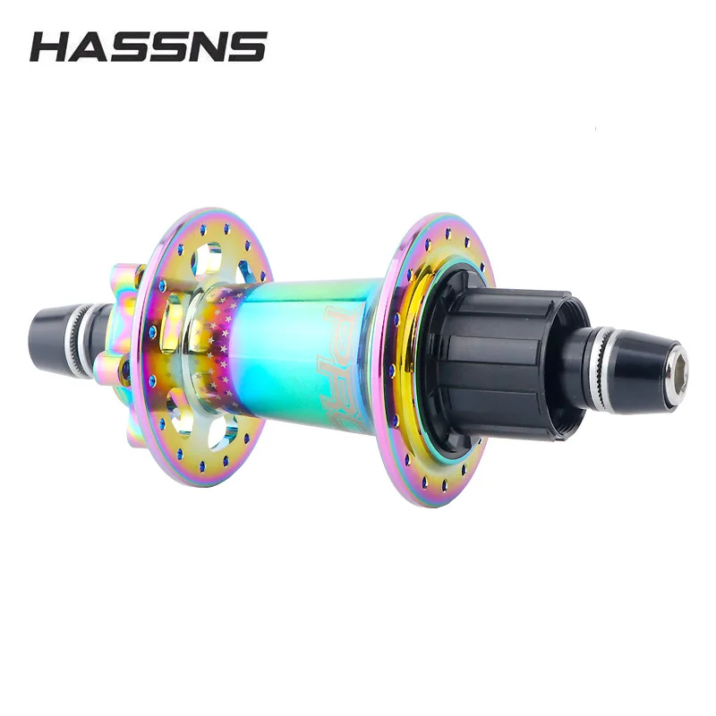 HASSNS Dirt Jump Hub Cube Pro 7 32 Holes Single Speed 10x135 Rear